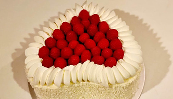 Gâteau de Saint Valentin