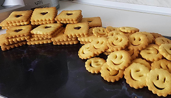 Sablés vanille et sablés fourrée au chocolat